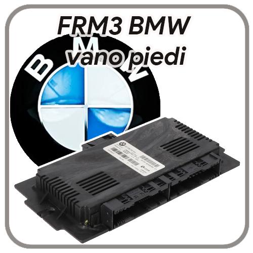 FRM3 BMW Centralina luci [modulo vano piedi]